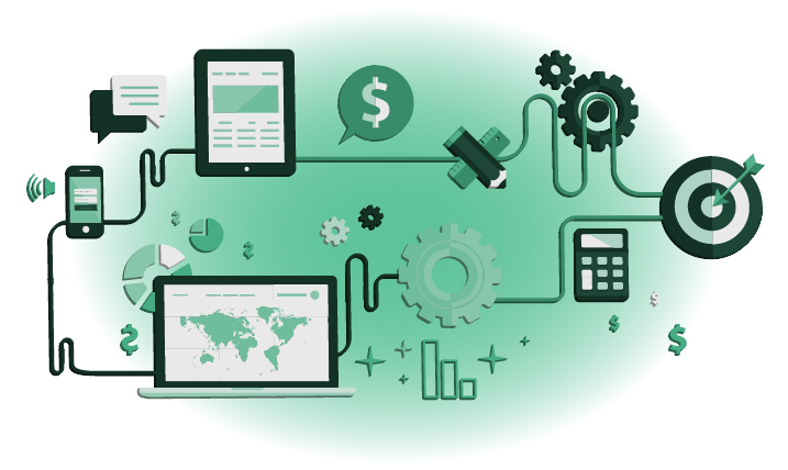 Turning technology into outcomes — dashboards, analytics, payments and delivery tooling connected into measurable results